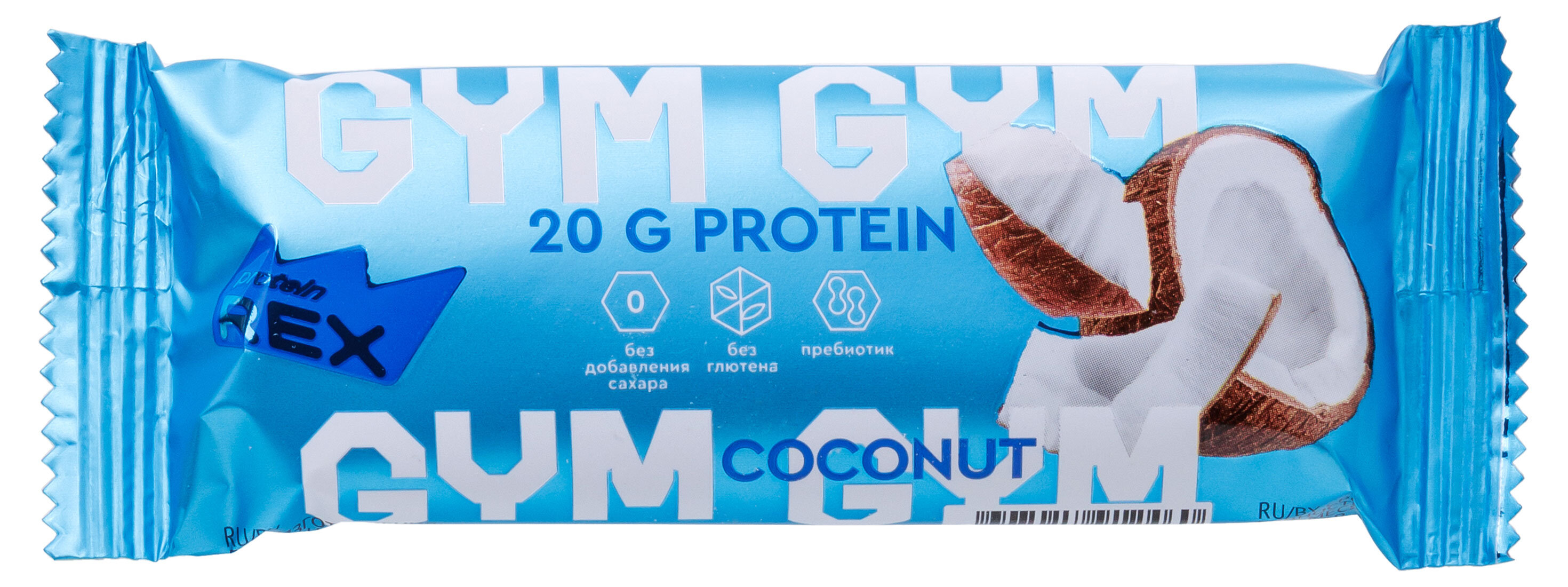 

Батончик протеиновый ProteinRex Gym кокос 60 г