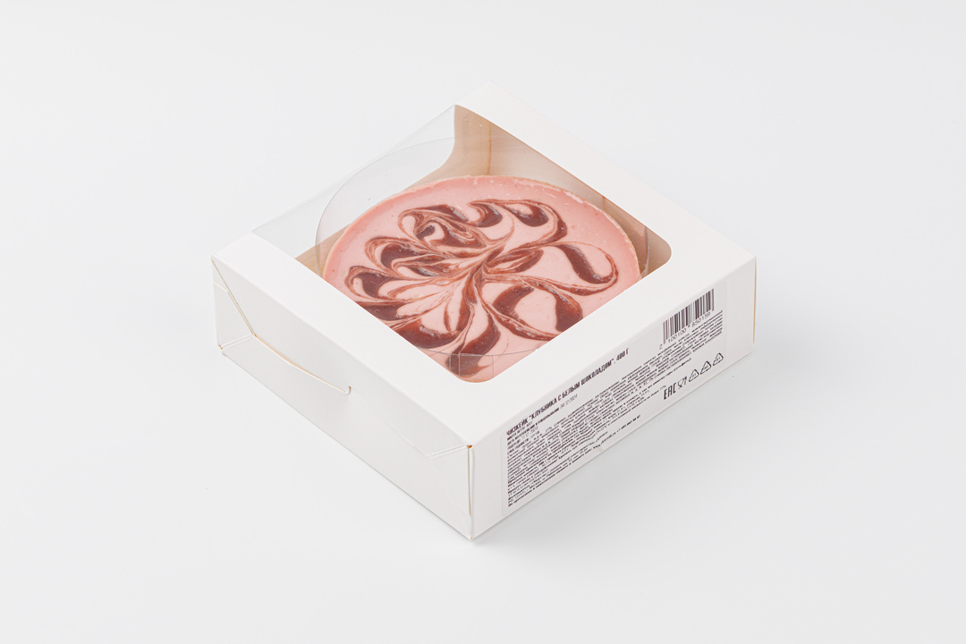 

Чизкейк Клубника с белым шоколадом 400 г