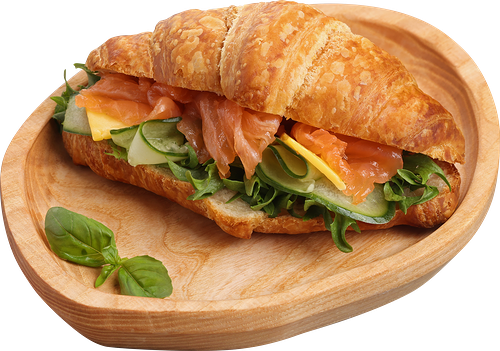 Круассан Лента Fresh с лососем и соусом Тар-тар 170 г