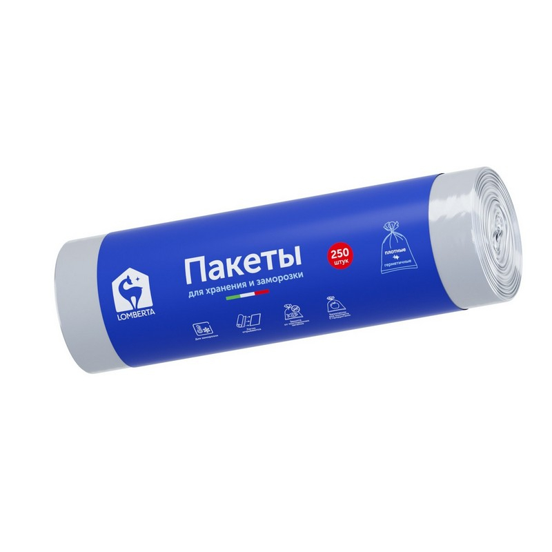 

Пакеты Synergetic Lomberta для заморозки и хранения 250 шт.