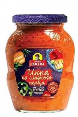 Закусочка Икра из сладкого перца 370г стеклобанка