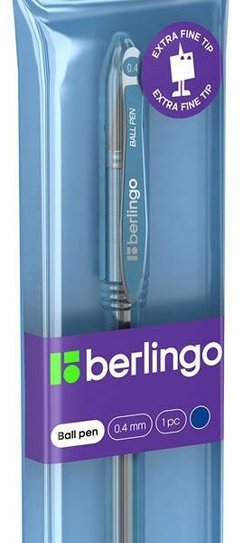 Ручка шариковая Berlingo I-10 синяя 0.4 мм, 1 шт