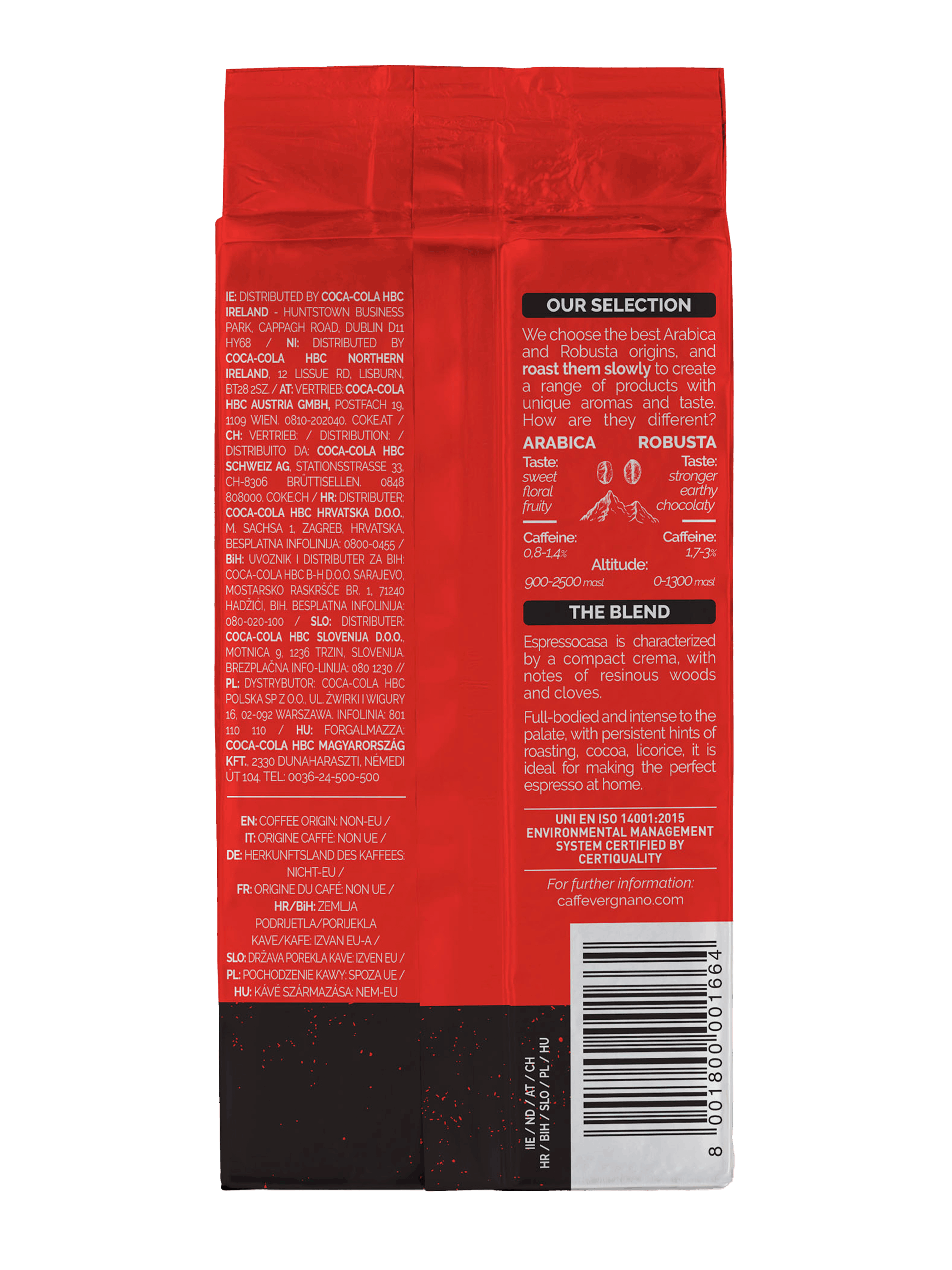 

Кофе Caffe Vergnano EspressoCasa молотый 250 г