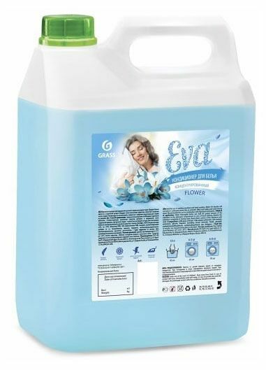 Кондиционер-ополаскиватель для белья Grass Eva Flower 5 л 