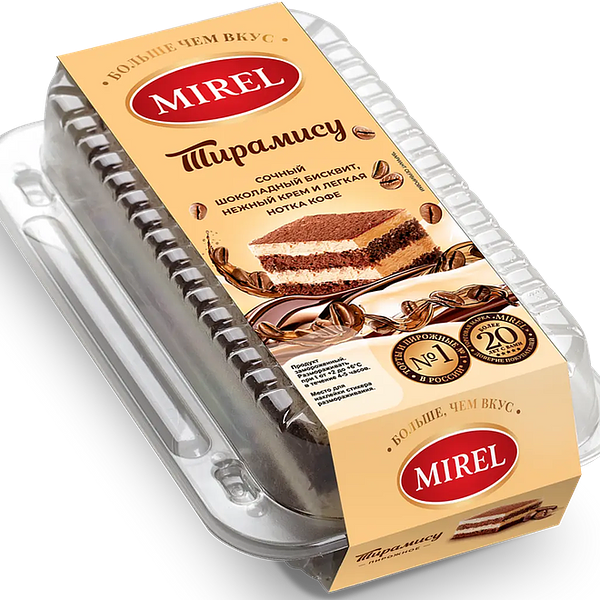 Пирожные Mirel Тирамису 280 г