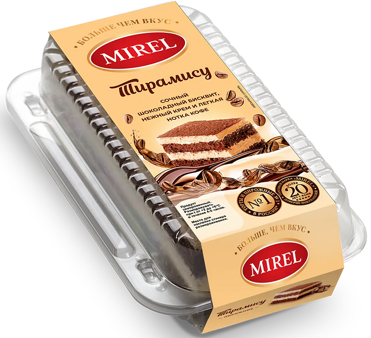 

Пирожные Mirel Тирамису 280 г