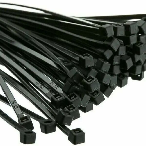 Хомут AVS NT2515-25B, нейлон, длина 150 мм, ширина 2,5мм, 25 штук