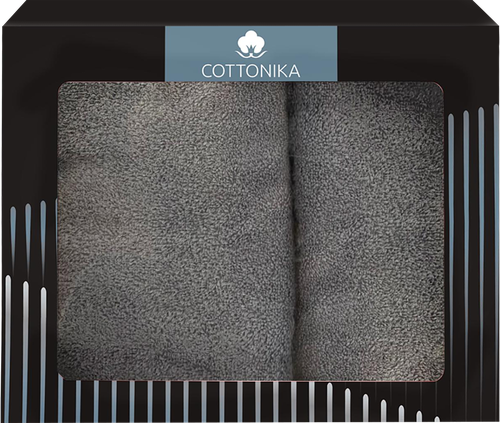 

Набор махровых полотенец Cottonika Arctic 2 шт. 50 х 70 см и 70 х 120 см