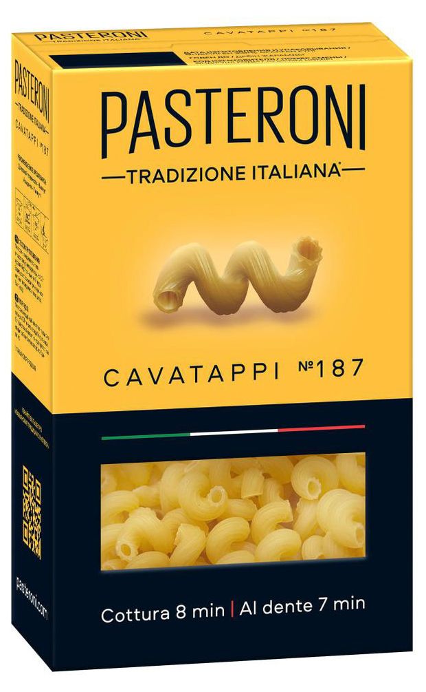 

Макароны Pasteroni Cavatappi №187 400 г