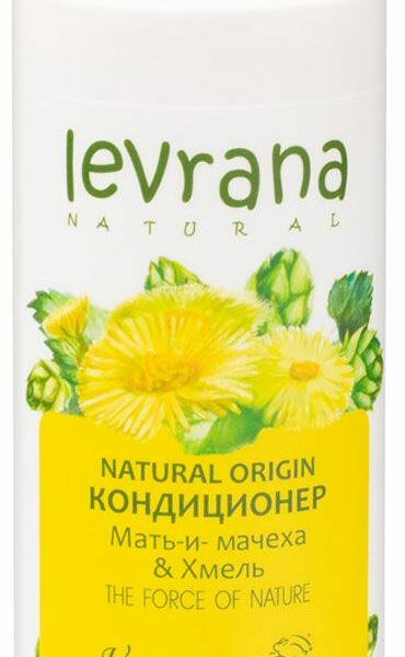 Кондиционер для волос Мать-и-мачеха и Хмель Vegan (Веган) ТМ Levrana (Леврана)