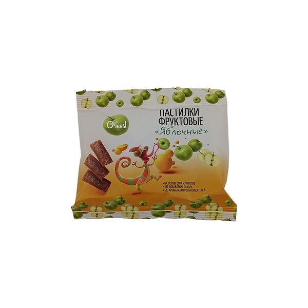 Пастилки фруктовые 