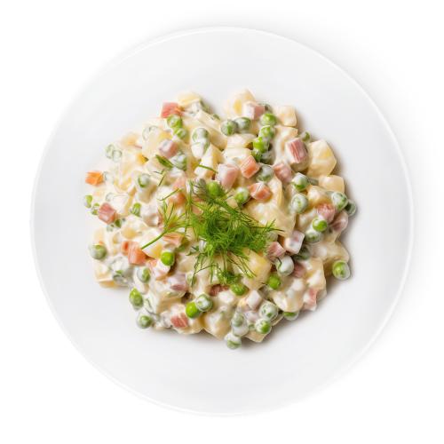 

Салат Санта Бремор Самое время с копченым мясом 150 г