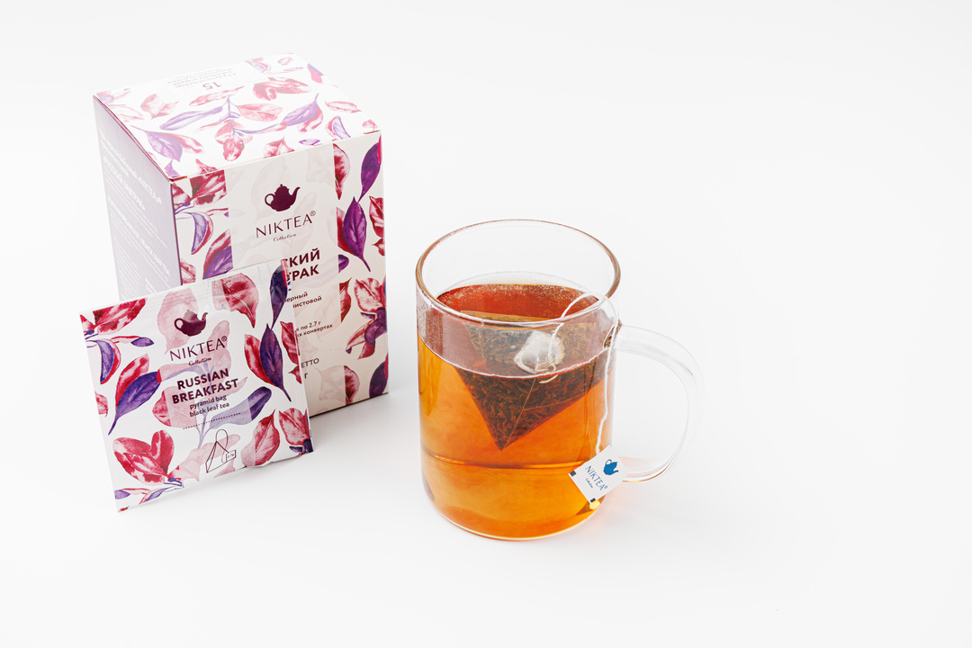 

Чай черный Niktea Русский Завтрак 15 пирамидок 40.5 г
