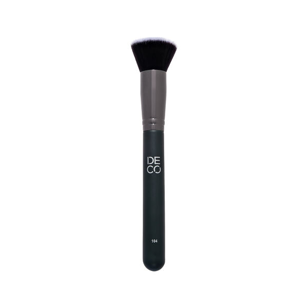 Кисть Deco Make Up Brush Face для нанесения и растушевки тона синтетическая №104