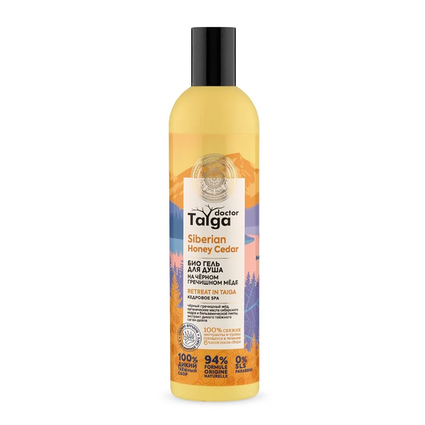 Гель для душа Natura Siberica Doctor Taiga Siberian Honey Cedar 400 мл