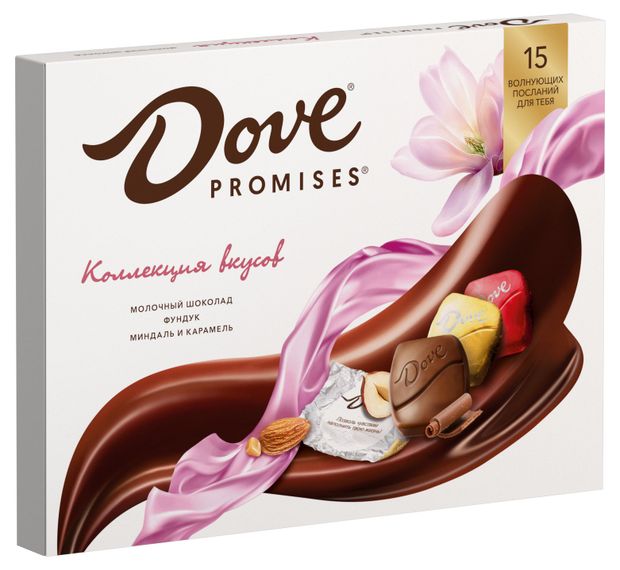 

Набор конфет Dove Promises Коллекция вкусов 118 г