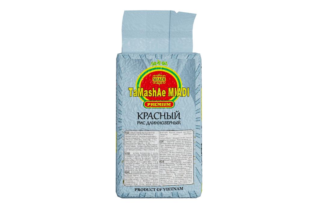 

Рис Tamashae Miadi Premium красный длиннозерный, 1 кг