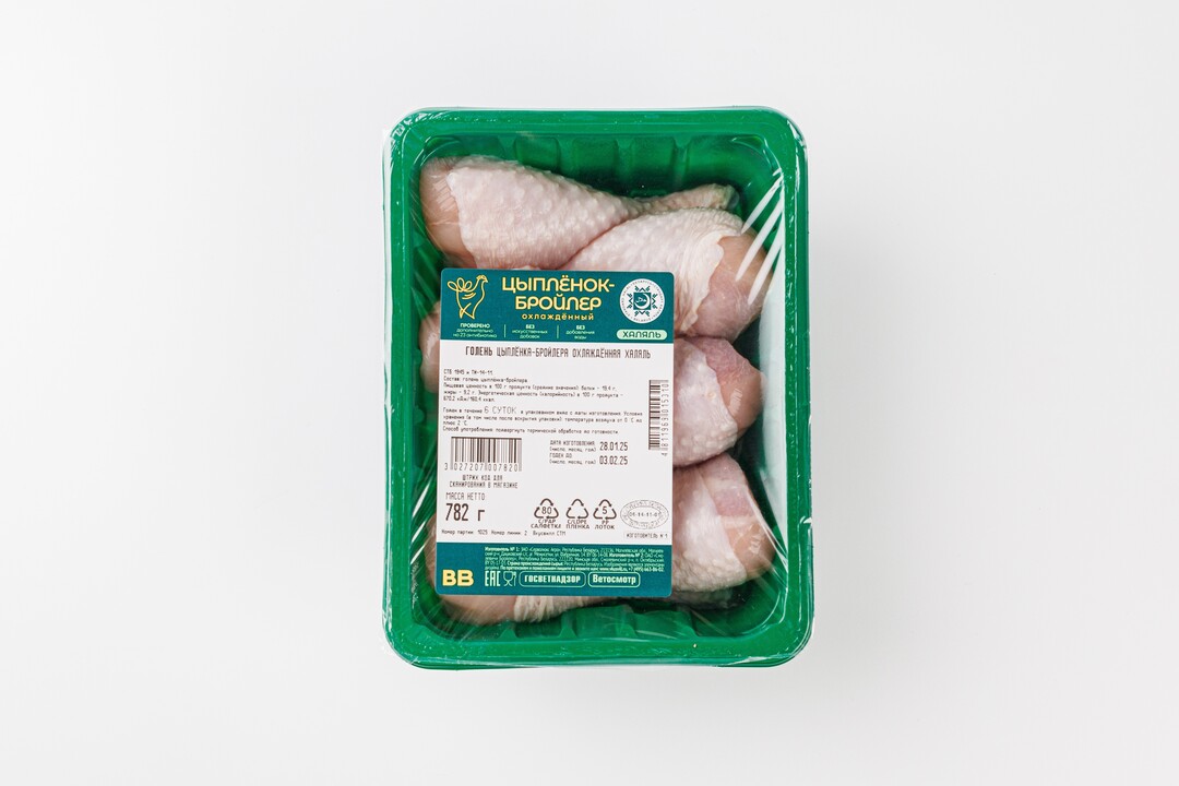 

Голень цыпленка ВкусВилл Халяль, вес