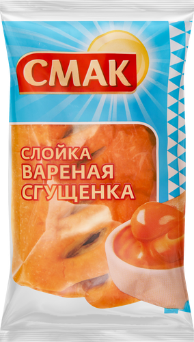 

Слойка вареная сгущенка Смак, 60 г