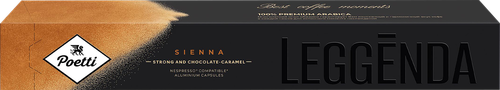 

Кофе в капсулах Poetti Leggenda Sienna 10 шт, 53 г