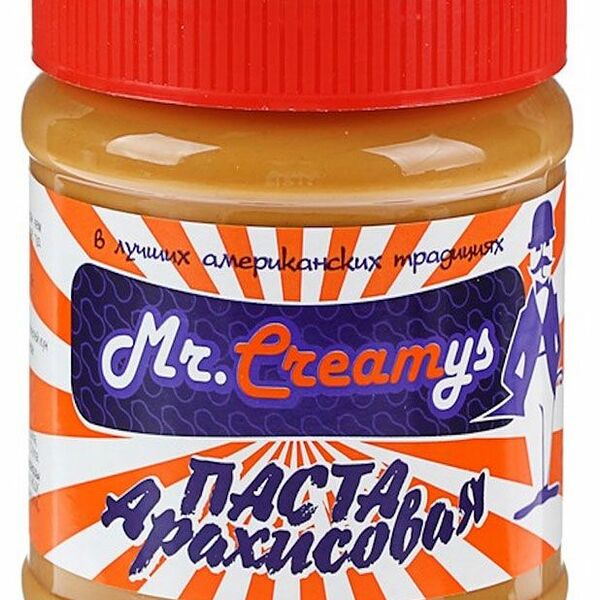 Паста Mr. Creamys арахис мягкая