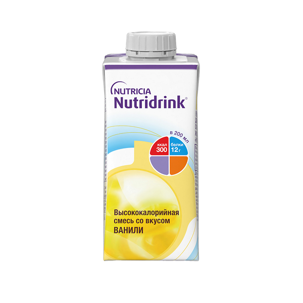 Смесь для энтерального питания Nutridrink Ваниль 200 мл
