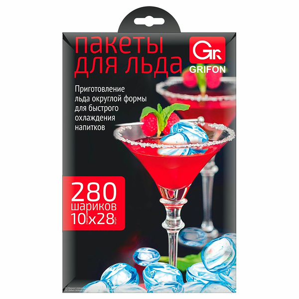 Пакеты для льда Grifon 280 шариков