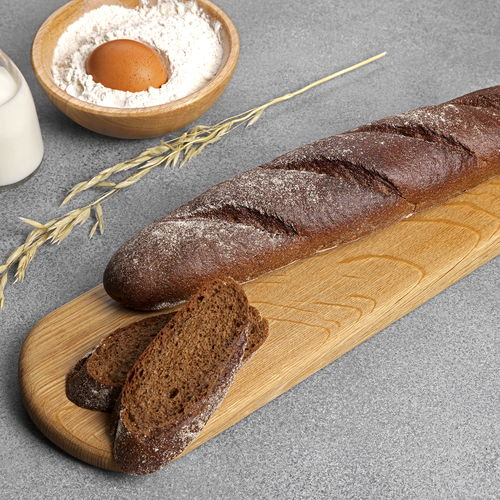 

Багет ржаной ЛЕНТА FRESH Изделия хлебобулочные из смеси пшеничной и ржаной муки, 200г