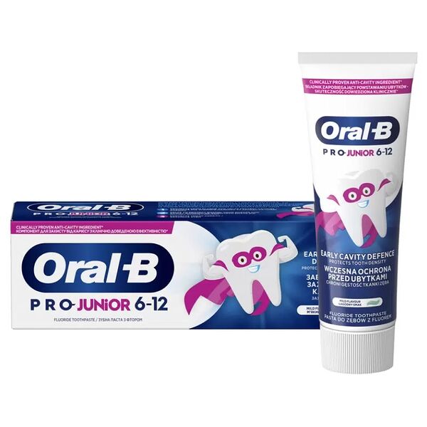 Зубная паста Oral-B Pro Junior для детей 6-12 лет 75 мл