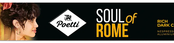 Кофе в капсулах Poetti Soul of Rome 10 шт х 5.3 г