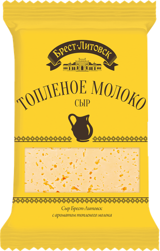 

Сыр Брест-Литовск топленое молоко 45% 200 г