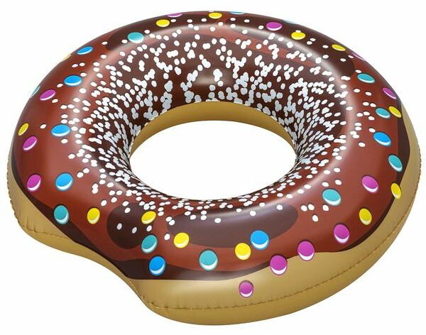 Круг надувной для плавания детский Bestway Пончик, 107 см, дизайн в ассортименте 