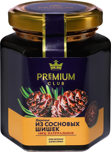 

Варенье Premium Club из сосновых шишек 240 г