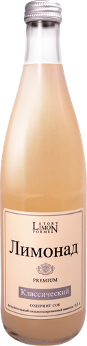 

Напиток безалкогольный Limon Story Классический сильногазированный 0.5 л