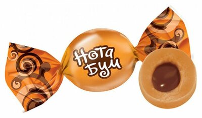 Ирис Нота Бум жевательный с ореховой начинкой вес