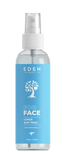 Спрей для лица Eden с витаминами B, C, E 100 мл