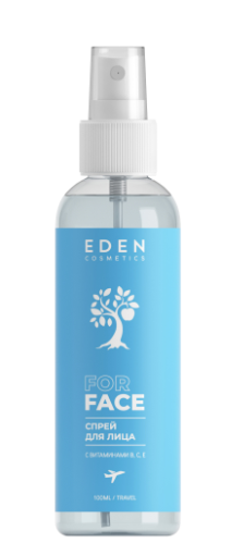 

Спрей для лица Eden с витаминами B, C, E 100 мл