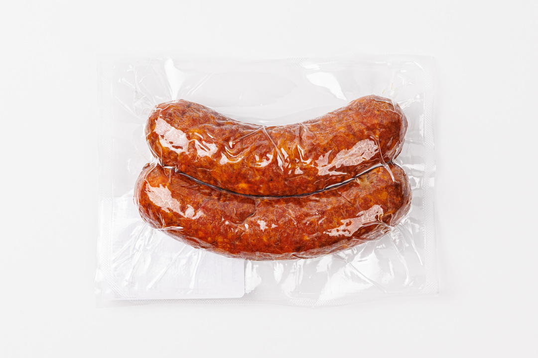 

Колбаски свиные с говядиной, полукопченые 300 г