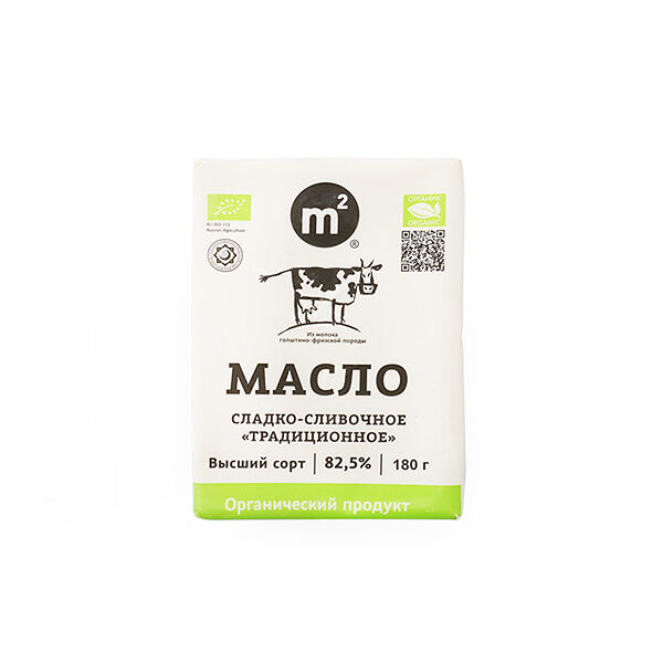 Масло сливочное М2 Традиционное 82.5% 180 г