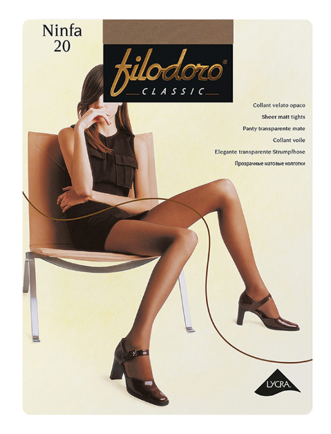 

Колготки Filodoro Ninfa 20 den Телесный размер 3