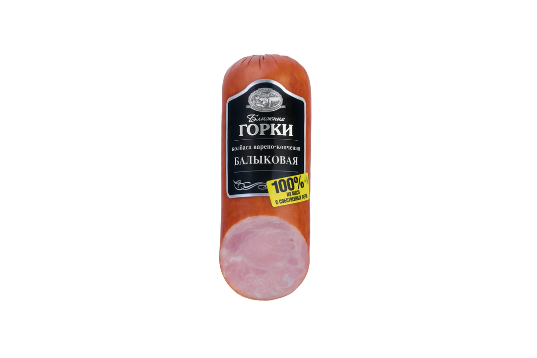 

Колбаса Ближние Горки Балыковая варено-копченая 350 г
