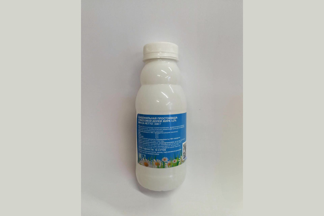 

Простокваша Зеленый берег Ацидофильная 3.2% 330 г