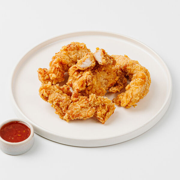 Куриное филе Вкусвилл в хрустящей корочке с кисло-сладким соусом 200 г