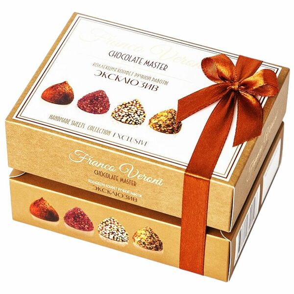 Набор конфет Franco Veroni Эксклюзив золото, 125 г