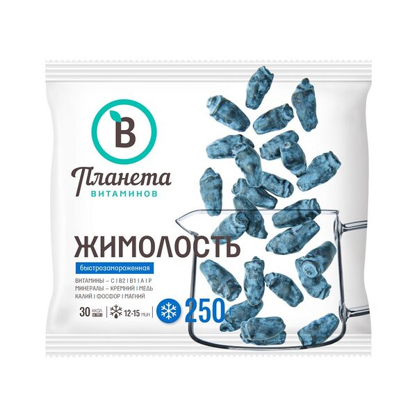 Жимолость быстрозам Планета Витаминов 250г