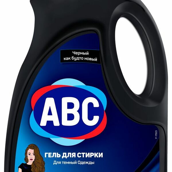 Средство для стирки темной одежды ABC 3 л
