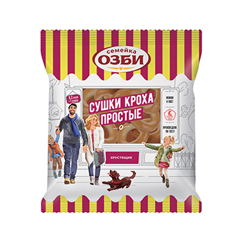 

Сушки Семейка Озби Кроха простые 200 г