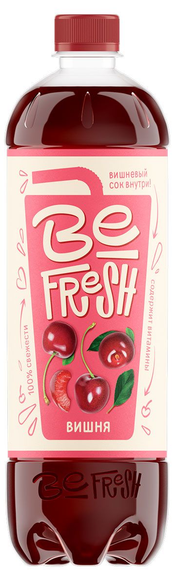 

Напиток витаминизированный BeFresh Вишня с соком негазированный 900 мл