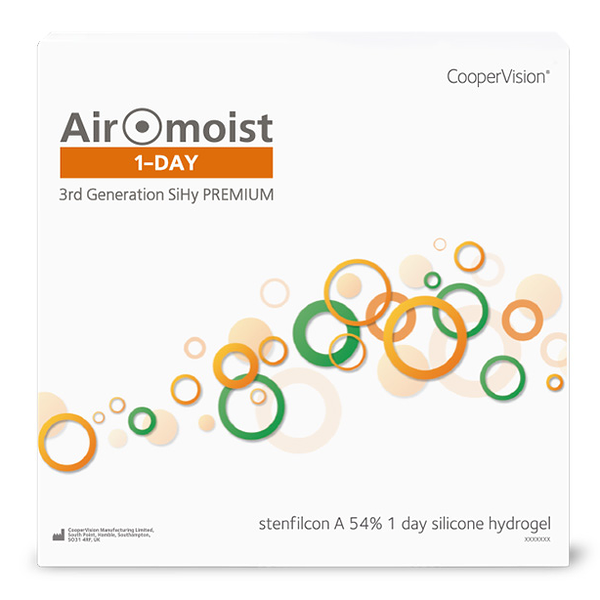 Линзы CooperVision Airomoist 1-Day R 8.4 SPH -4.75 90 шт