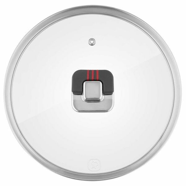 Крышка Rondell Stripes со складной ручкой, 24 см